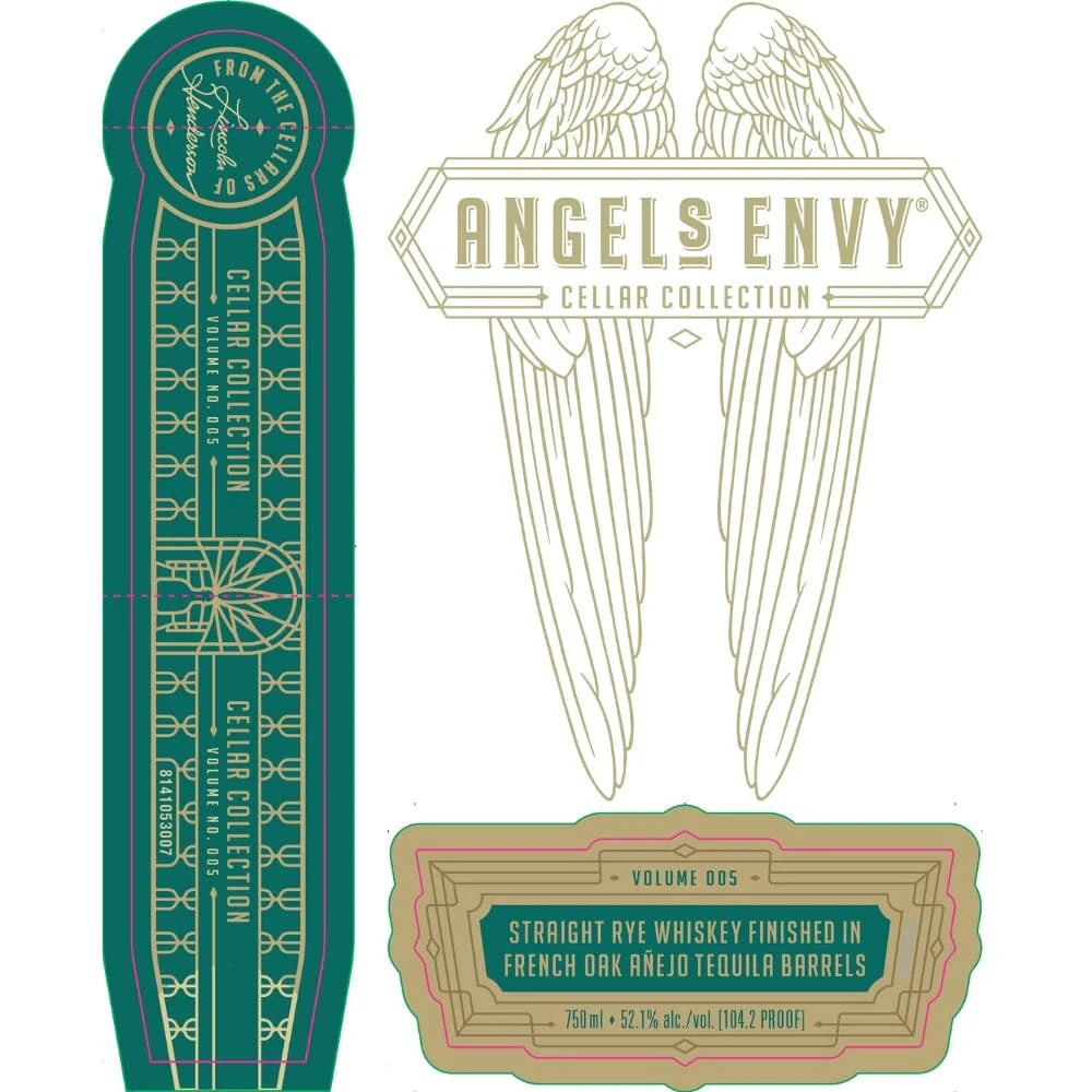 Angel's Envy Cellar Collection Volume 5 Straight Rye - Liquor Bar Delivery