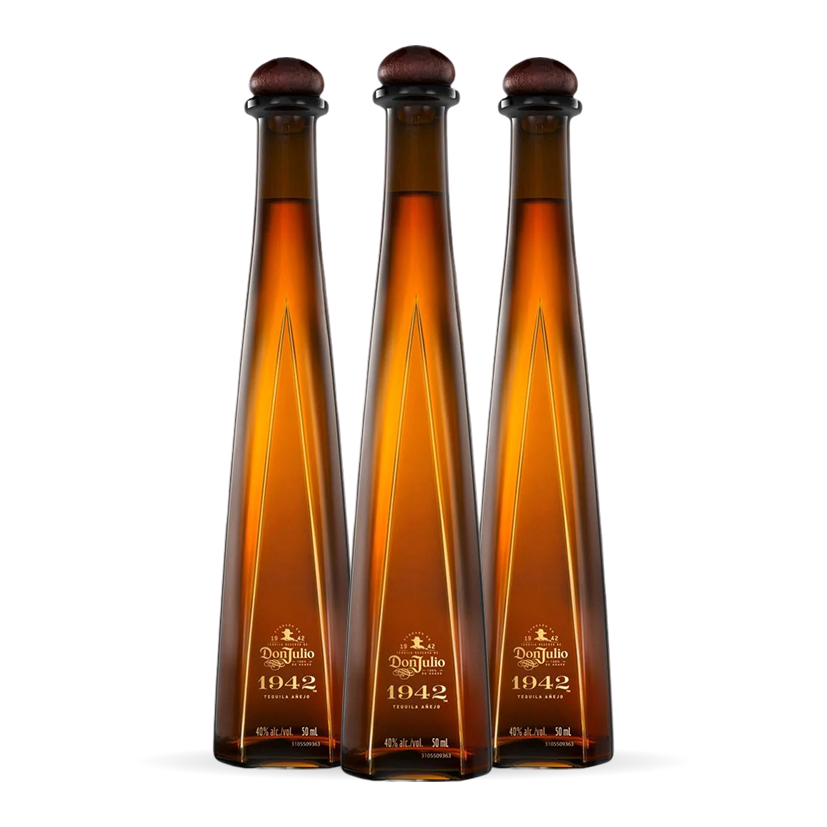 Don Julio 1942 Tequila 50ml Miniature - 3 Pack