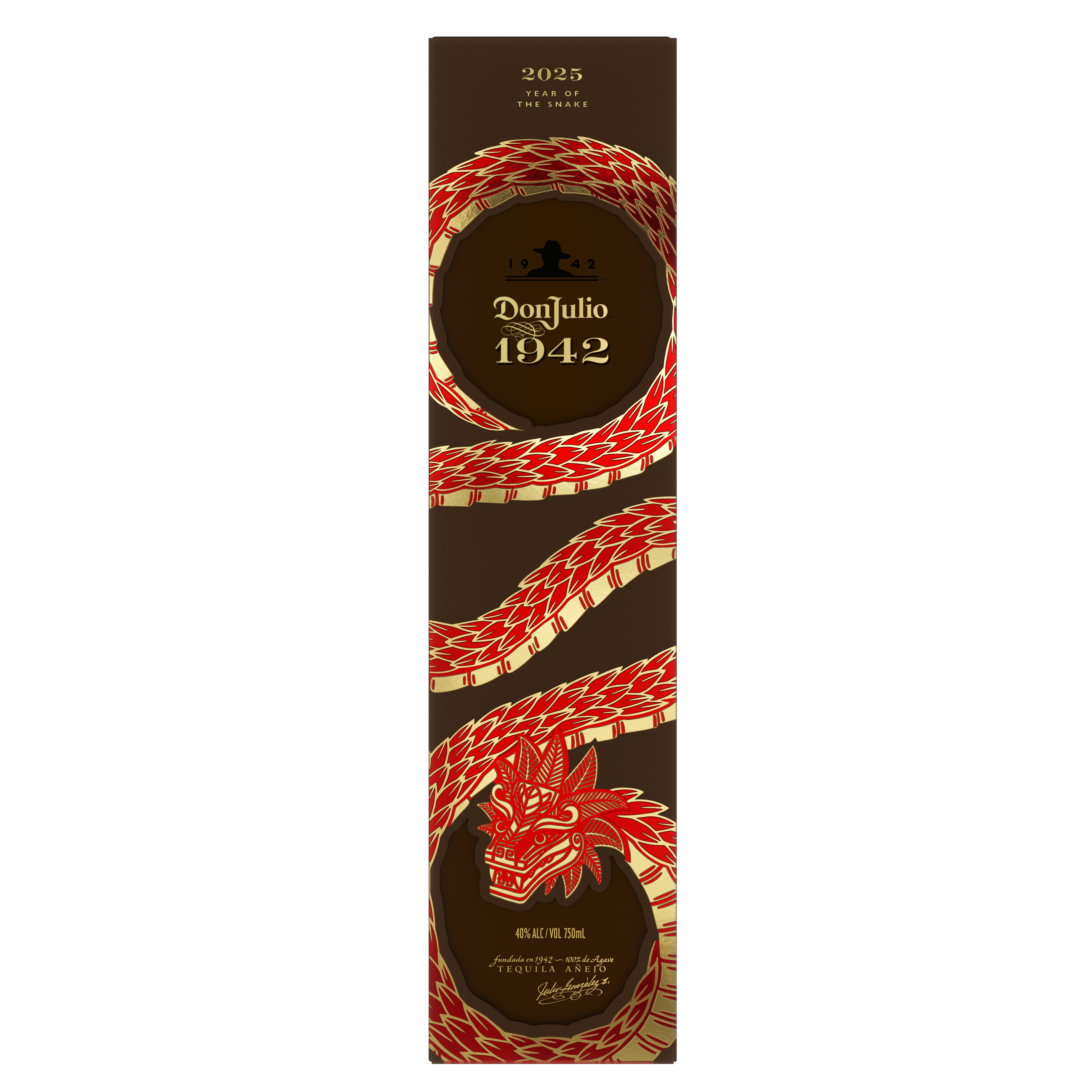 Don Julio 1942 Tequila Year of the Snake 2025 Lunar New Year Limited Edition - Liquor Bar Delivery