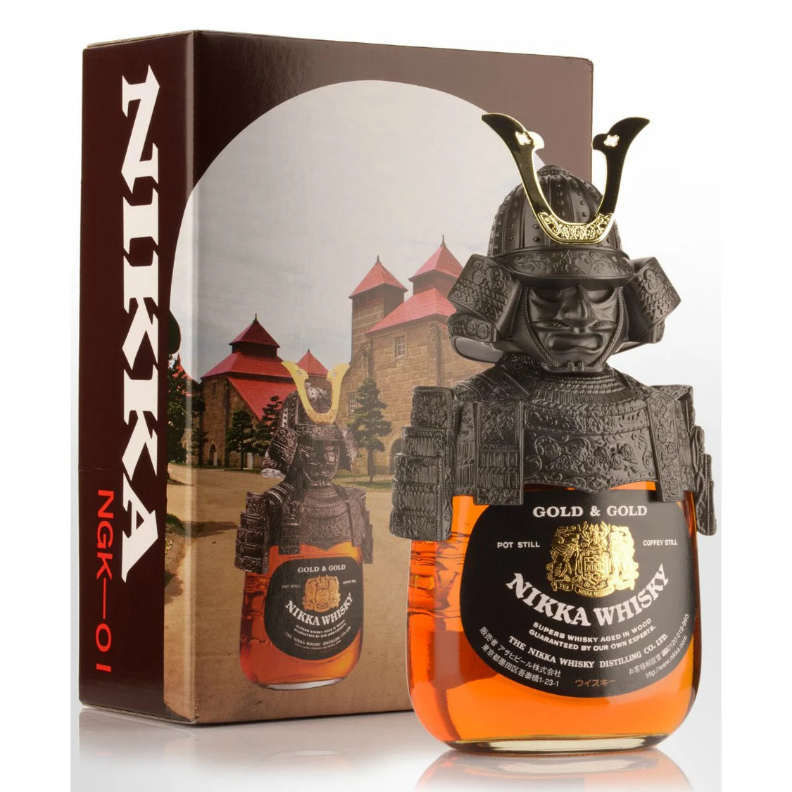 Nikka Gold and Gold Samurai Japanese Whisky