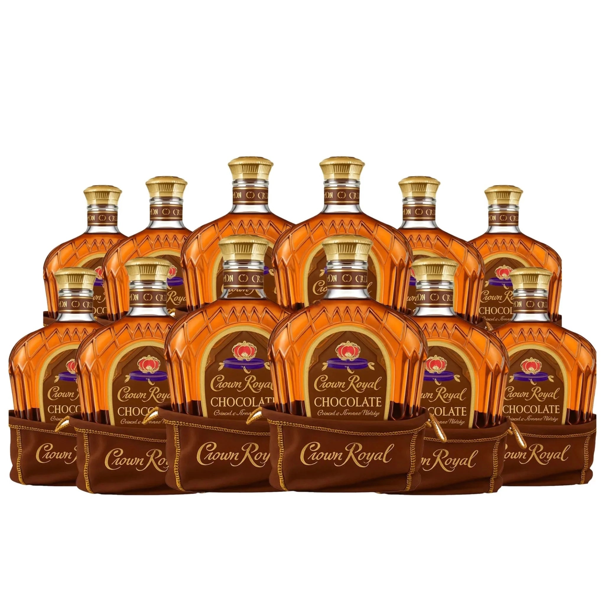 Crown Royal Chocolate Limited Edition | 12 Bottles Pack - Liquor Bar Delivery