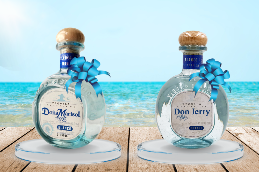 Don Julio Blanco Personalized Label