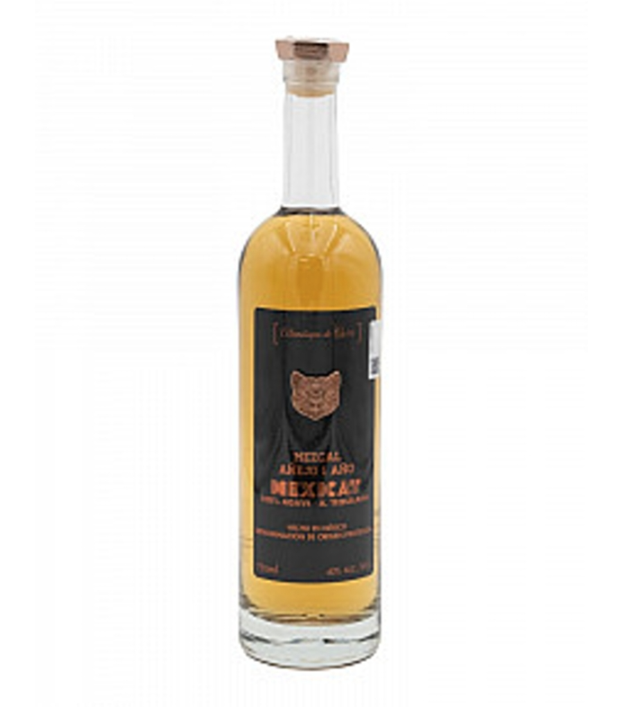Mexicat Mezcal Anejo 1Yr 750mL - Liquor Bar Delivery