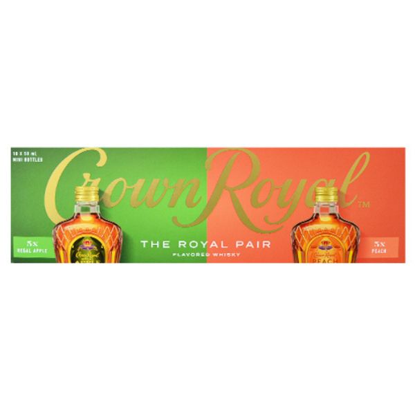 Crown Royal The Royal Pair Variety 10 Pack - Liquor Bar Delivery