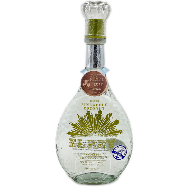 El Rey Silver Pineapple Coconut 750 Ml - Liquor Bar Delivery