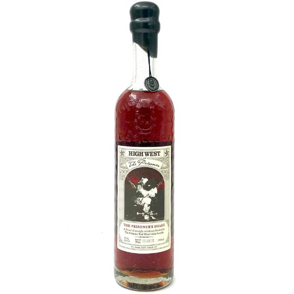 High West Distillery The Prisoner's Share Blend Of Straight Whiskeys - Liquor Bar Delivery