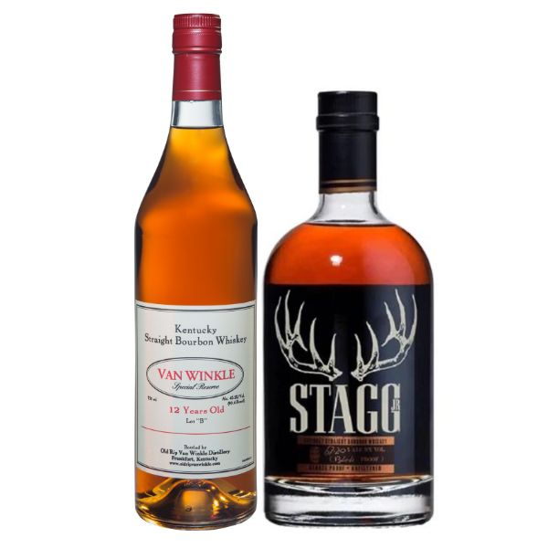 Pappy Van Winkle’s 12 Year and Stagg Jr Bundle - Liquor Bar Delivery