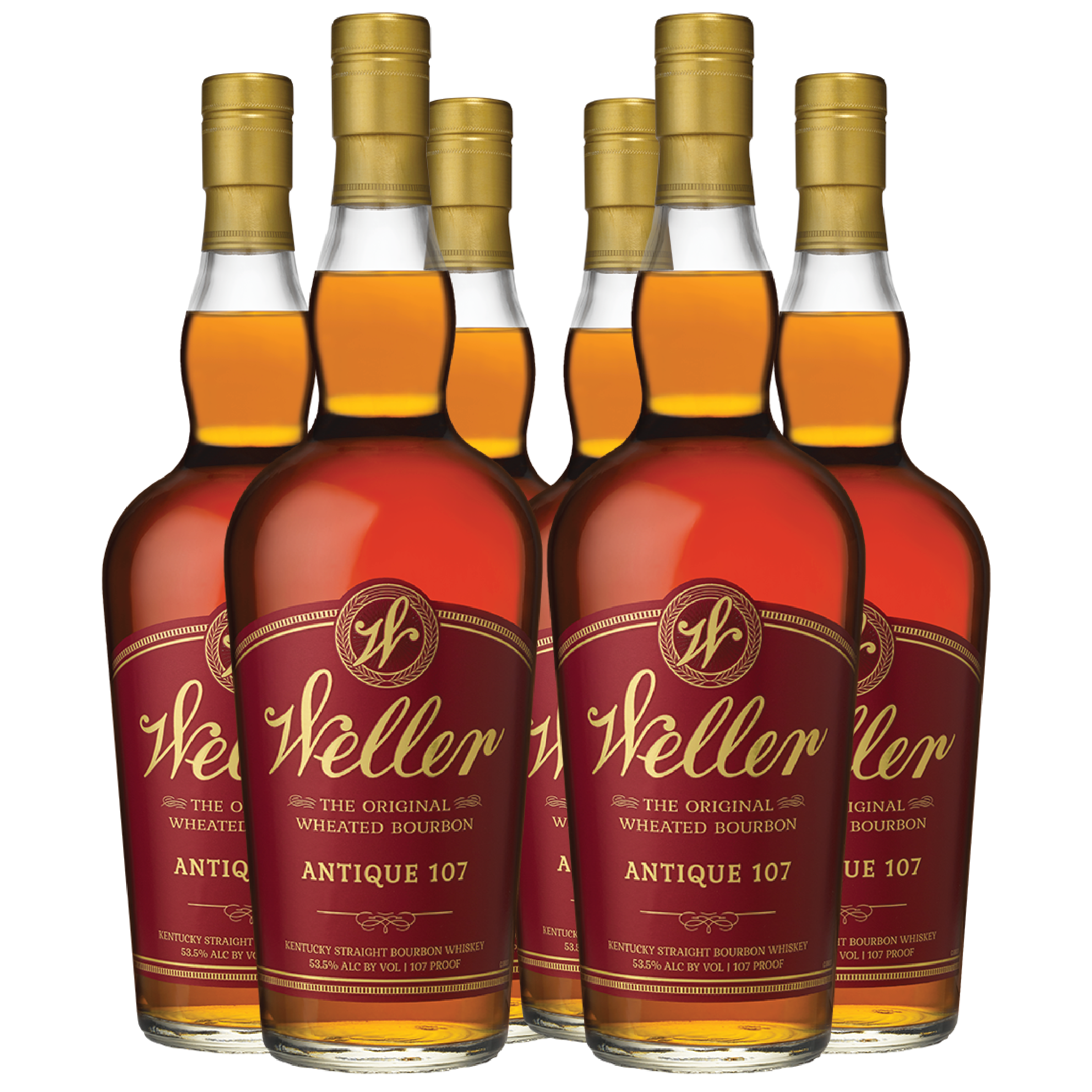 6 - W.L. Weller Antique 107 Bourbon Bundle - Liquor Bar Delivery