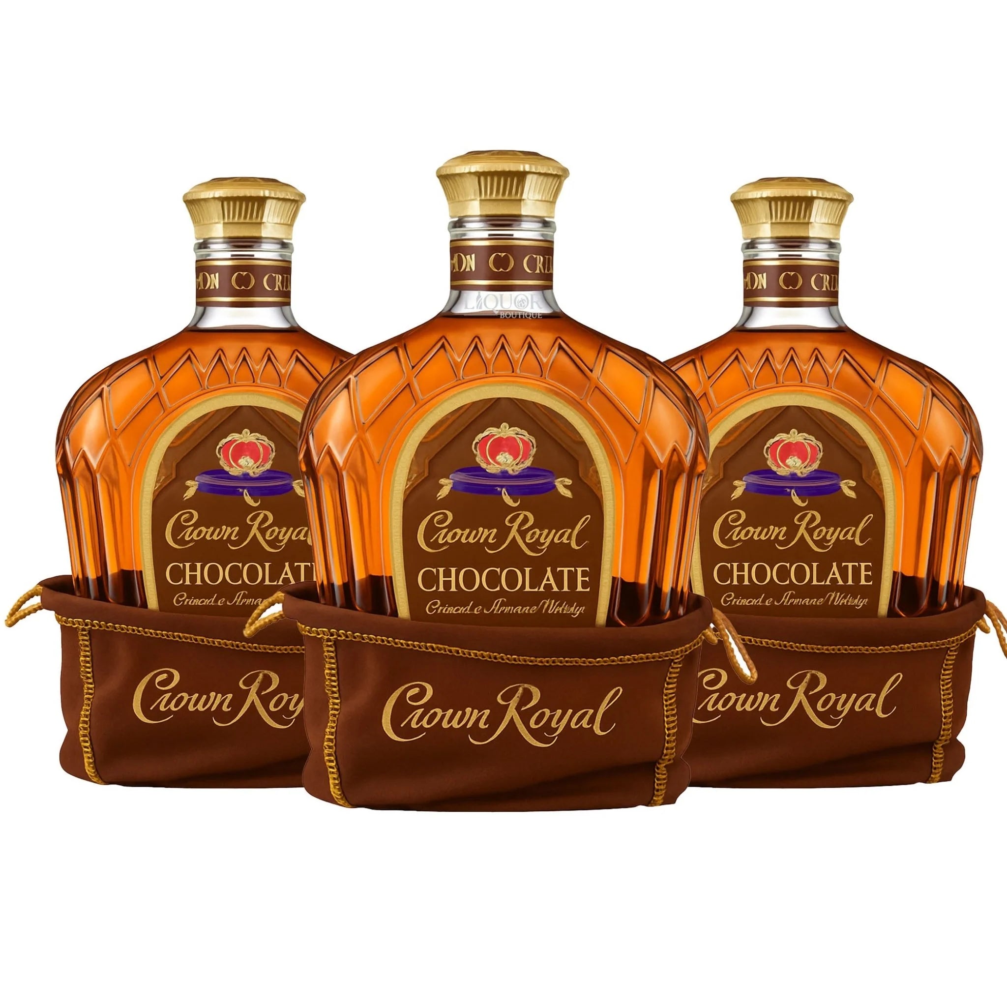 Crown Royal Chocolate Limited Edition | 3 Bottles Pack - Liquor Bar Delivery