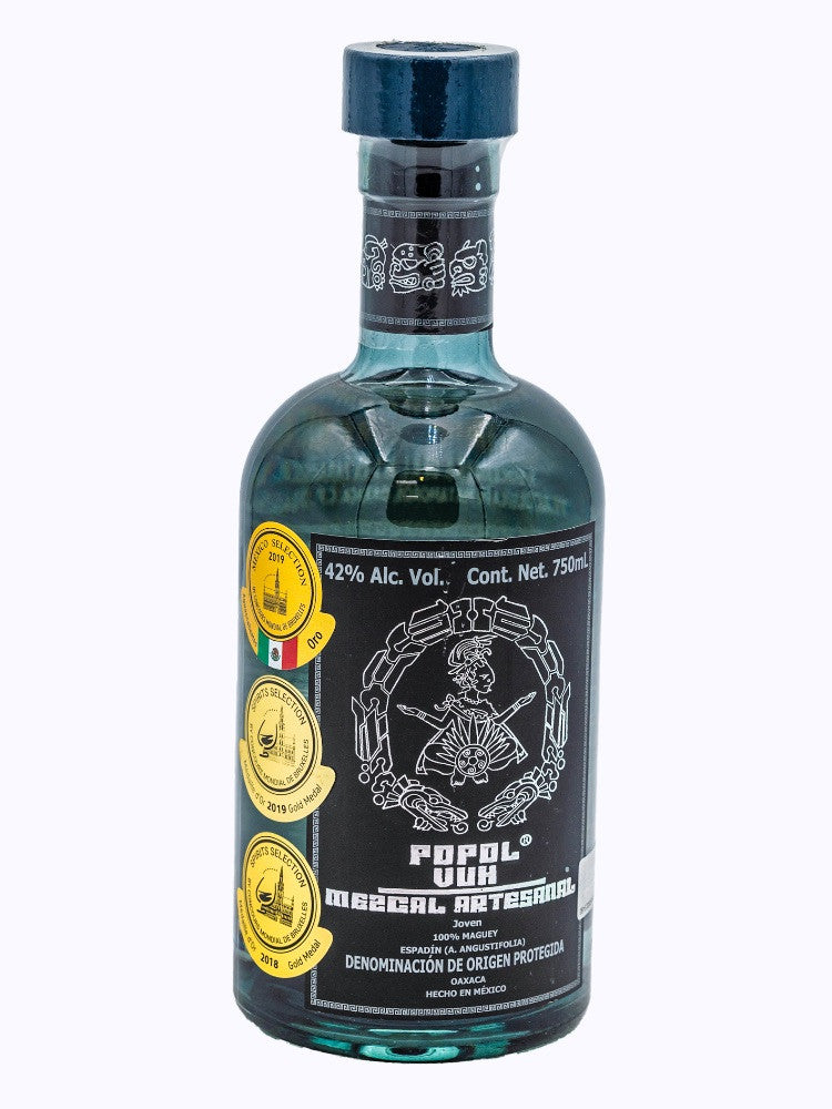 Mezcal Joven Popol Vuh Joven Espadin 750ml - Liquor Bar Delivery