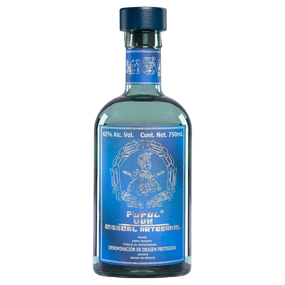 Mezcal Joven Popol Vuh Joven Tobala 750ml - Liquor Bar Delivery