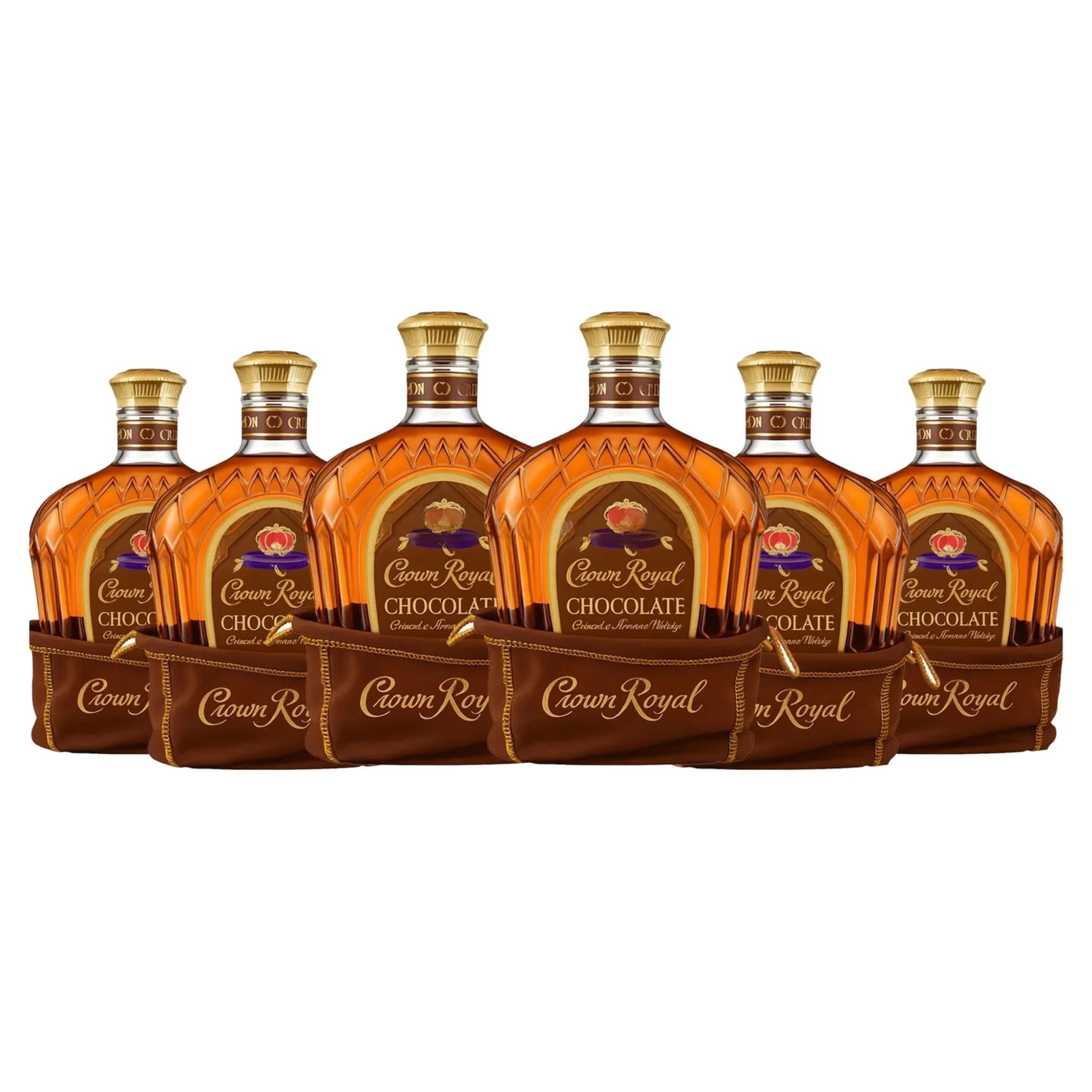 Crown Royal Chocolate Limited Edition | 6 Bottles Pack - Liquor Bar Delivery