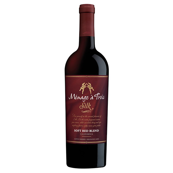 Menage A Trois Silk Red Blend Wine - Liquor Bar Delivery