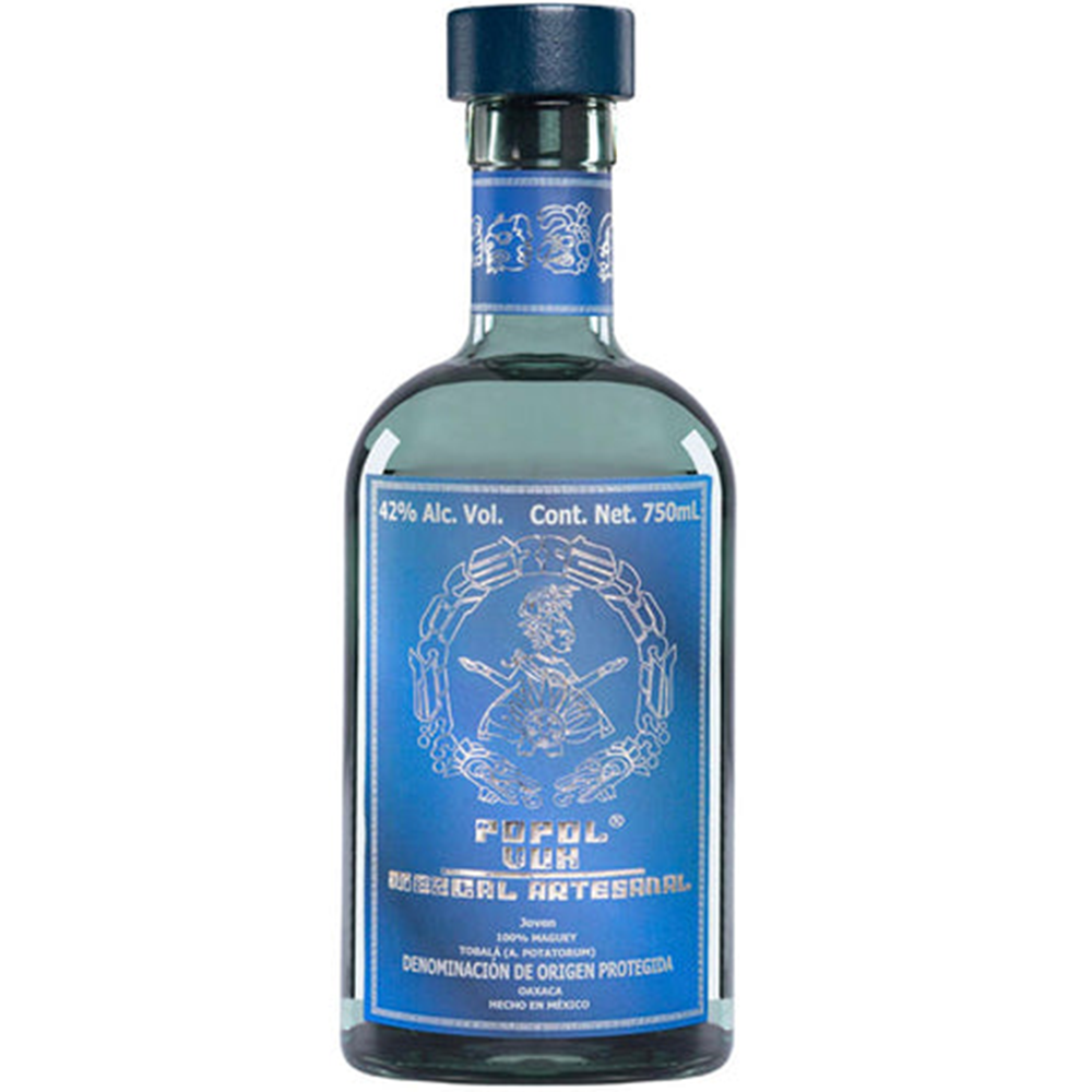 Popol Vuh Blue Label Joven Tobala Mezcal - Liquor Bar Delivery