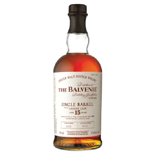 Balvenie 15 Years Single Barrel Sherry Cask - 750ml - Liquor Bar Delivery