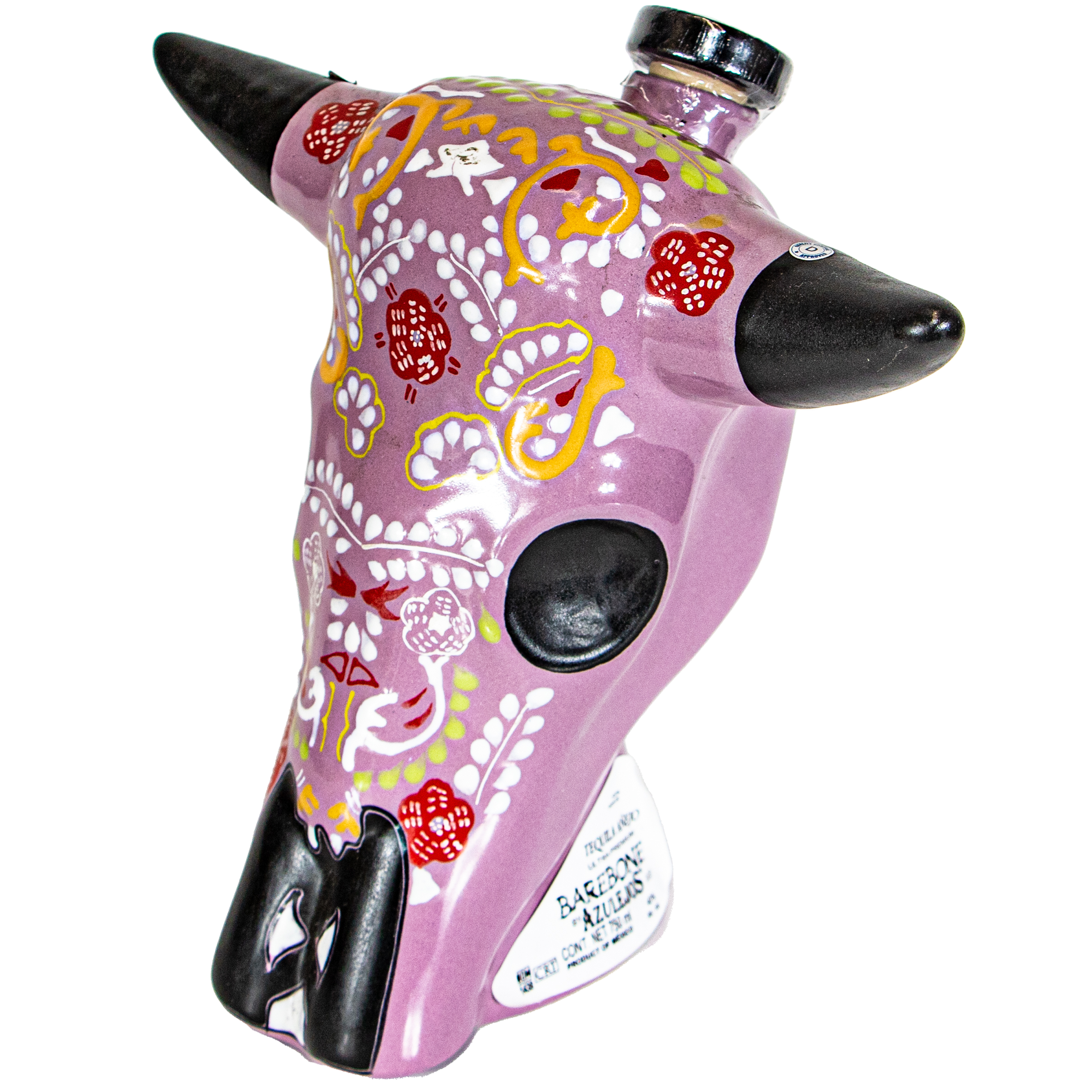 Barebone By Azulejos Anejo Tequila (Pink Bottle Edition) 750 ml - Liquor Bar Delivery