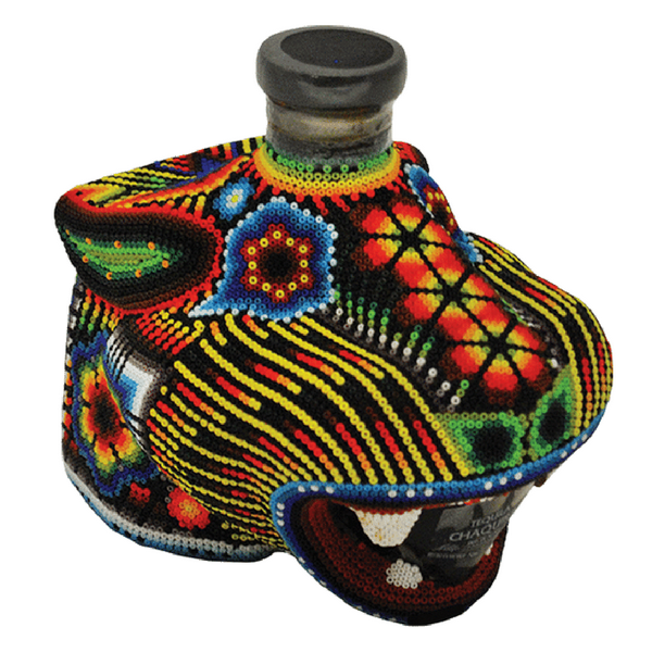 Chaquira Beaded Jaguar Extra Anejo Tequila - 750ml - Liquor Bar Delivery