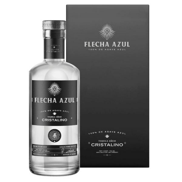 Flecha Azul Tequila Añejo Cristalino - 750ml - Liquor Bar Delivery