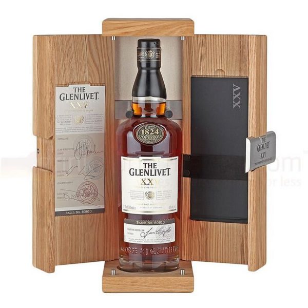 Glenlivet 25 Years - 750ml - Liquor Bar Delivery