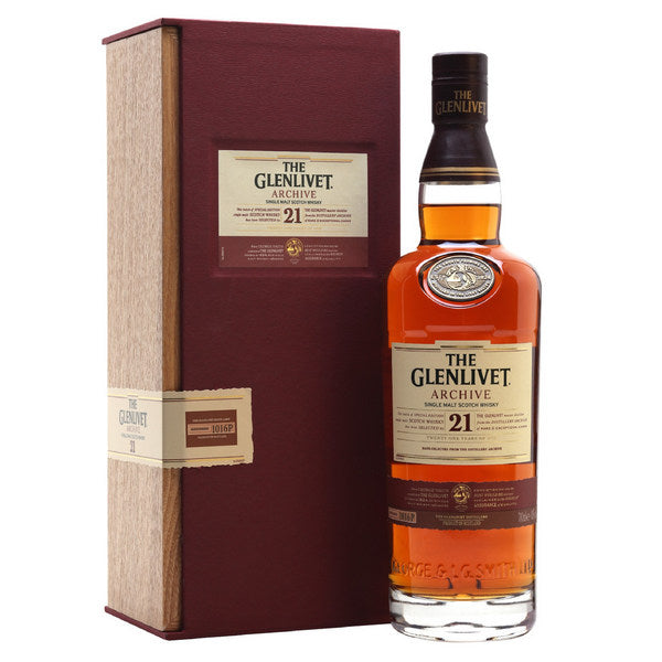 Glenlivet 21 Year Old Archive - 750ml - Liquor Bar Delivery