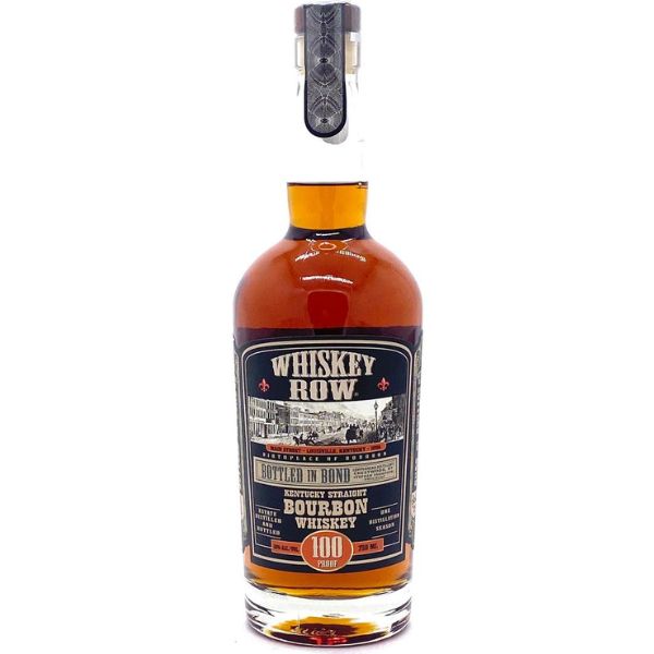 WHISKEY ROW BOTTLED IN BOND KENTUCKY STRAIGHT BOURBON WHISKEY 100 PROOF - Liquor Bar Delivery