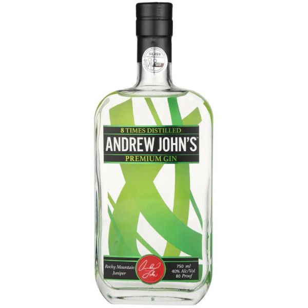 ANDREW JOHNS Premium Gin-80 pf - Liquor Bar Delivery