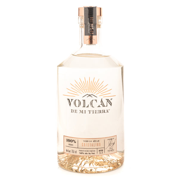 Volcan De Mi Tierra Tequila Anejo Cristalino - 750ml - Liquor Bar Delivery