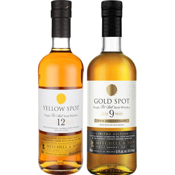 Gold Spot and Yellow Spot Irish Whiskey Bundle - Liquor Bar Delivery