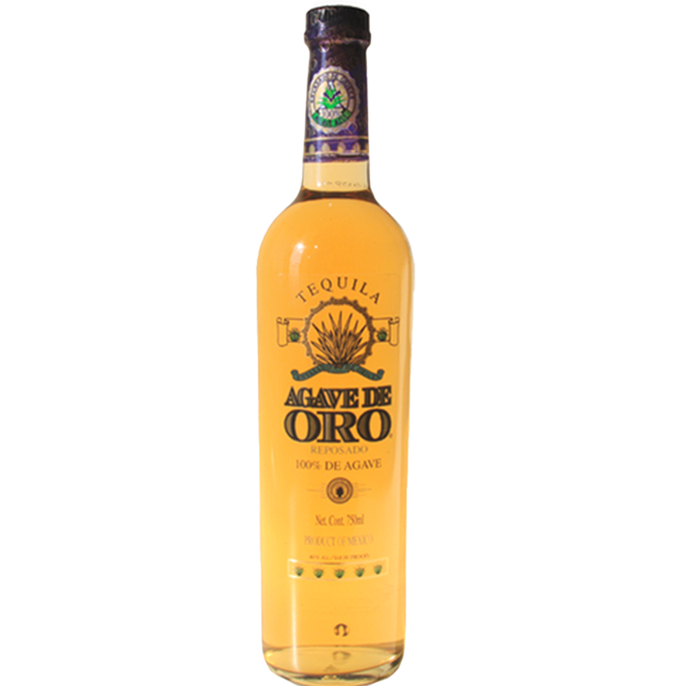 Agave DE Oro Reposado Tequila 750 ml - Liquor Bar Delivery