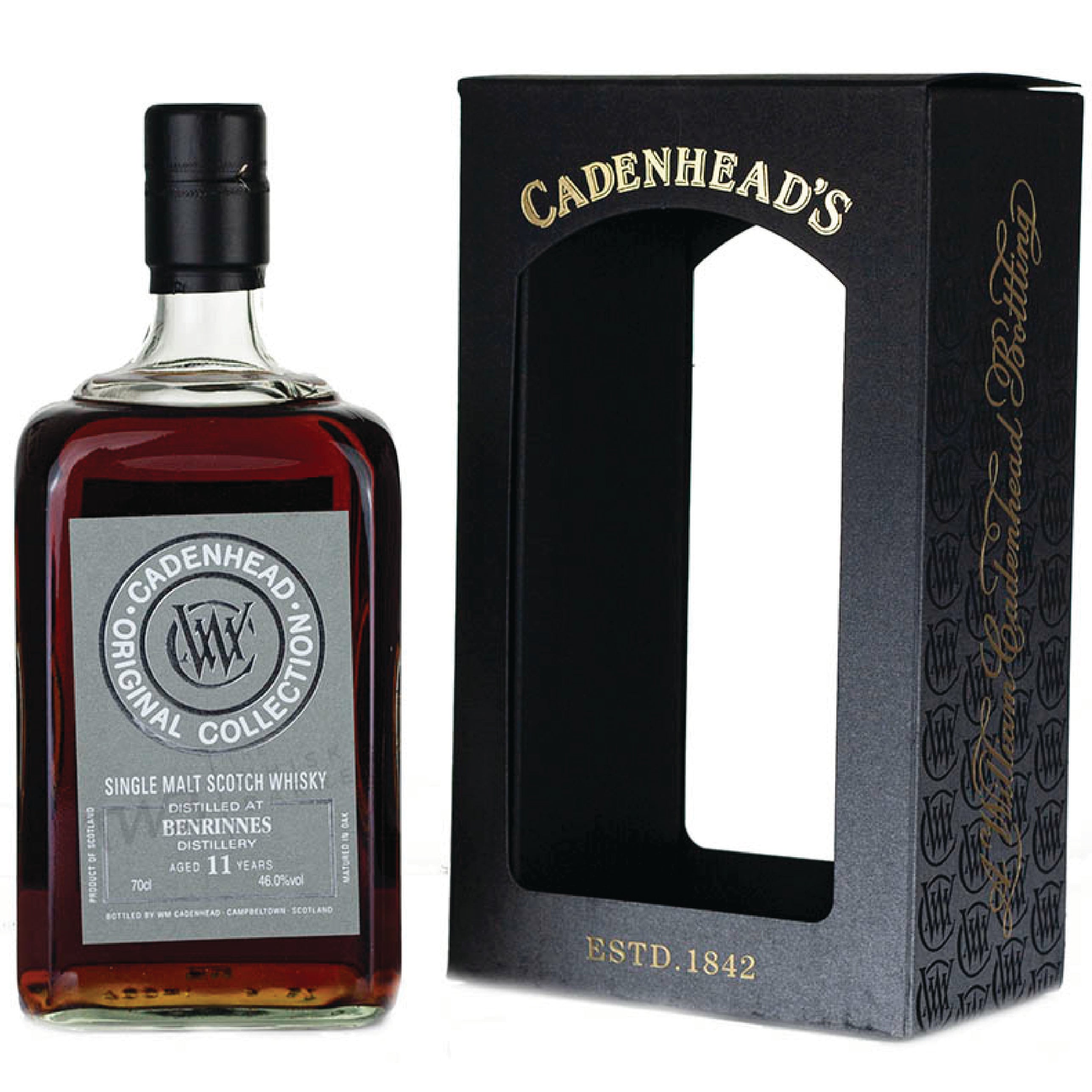 11 Year Old Cadenhead's Original Collection  - 750ml - Liquor Bar Delivery