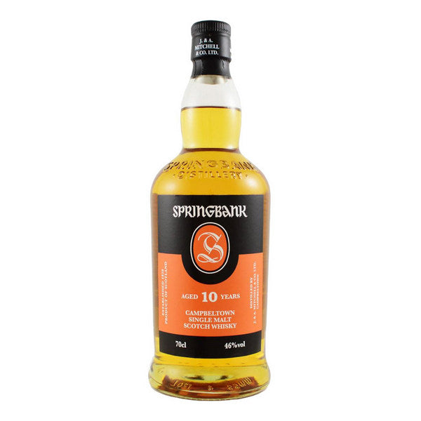 Springbank 10 years old Single Malt Campbeltown - 750ml - Liquor Bar Delivery