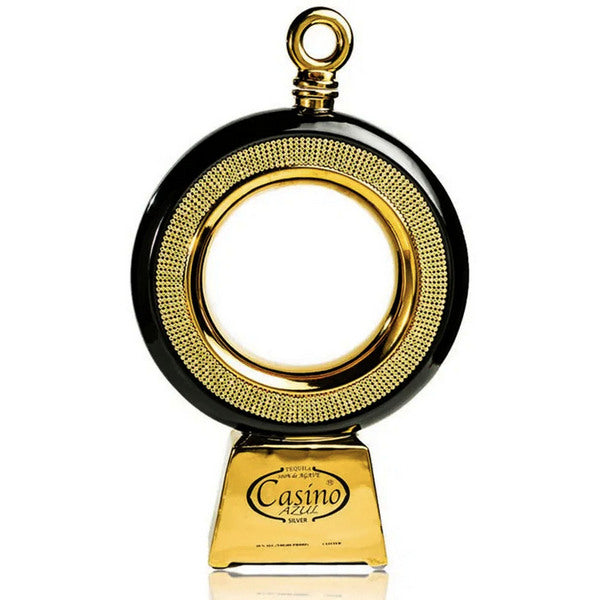 Casino Azul The Gold Ring Tequila Silver - 1L - Liquor Bar Delivery