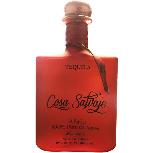 Cosa Salvaje Anejo 750ml - Liquor Bar Delivery