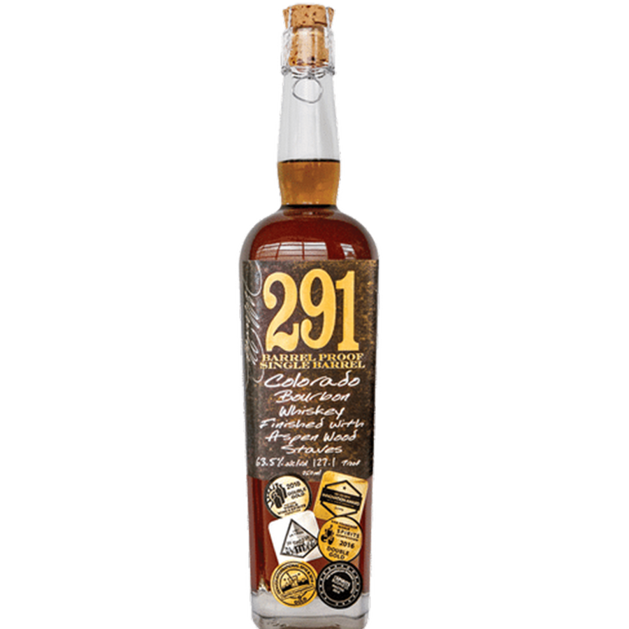 291 Barrel Proof Colorado Bourbon Whiskey - Liquor Bar Delivery