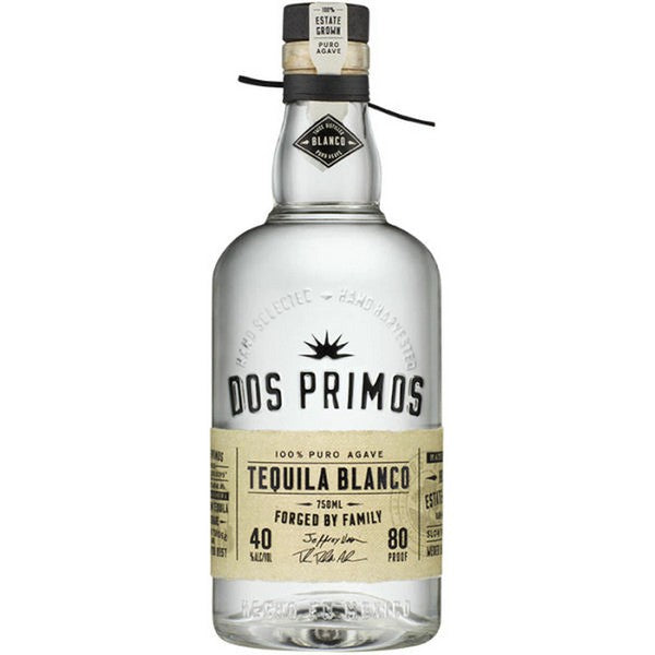 Dos Primos Blanco Tequila - 750ml - Liquor Bar Delivery