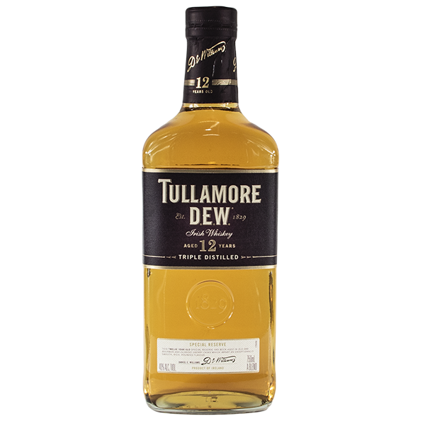 Tullamore Dew 12 Year Old Irish Whiskey - 750ml - Liquor Bar Delivery